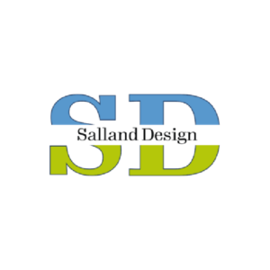 Saland Design logo slide